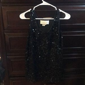 Adrienne Vittadini Size Small Sequin tank top